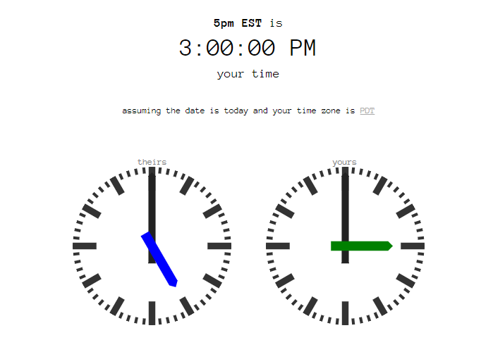 Time Zone & Clock Changes in UTC-12, Time Zone