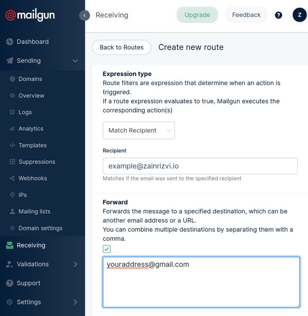 How to setup a free custom domain email address